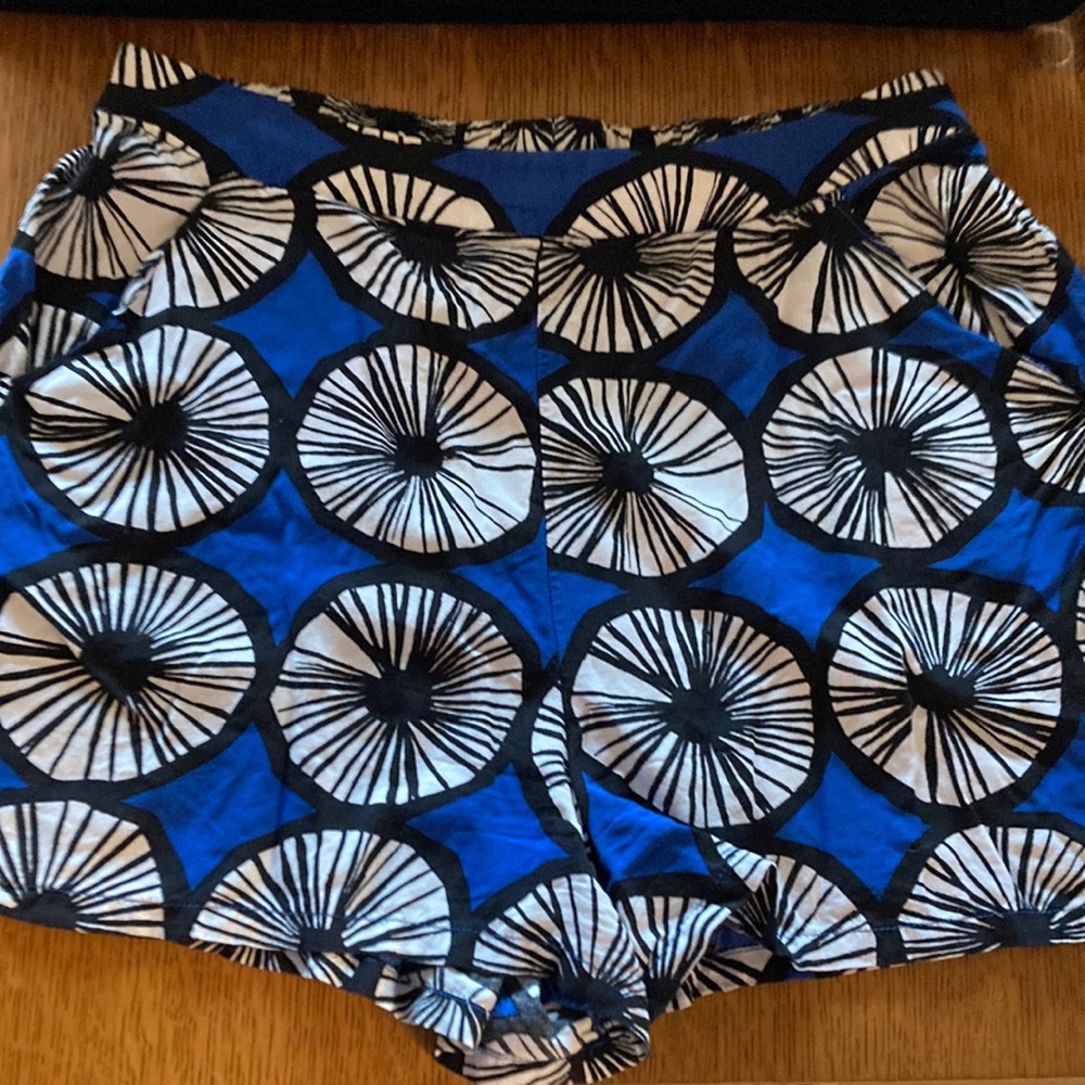 Marimekko for target elastic waist print shorts size small